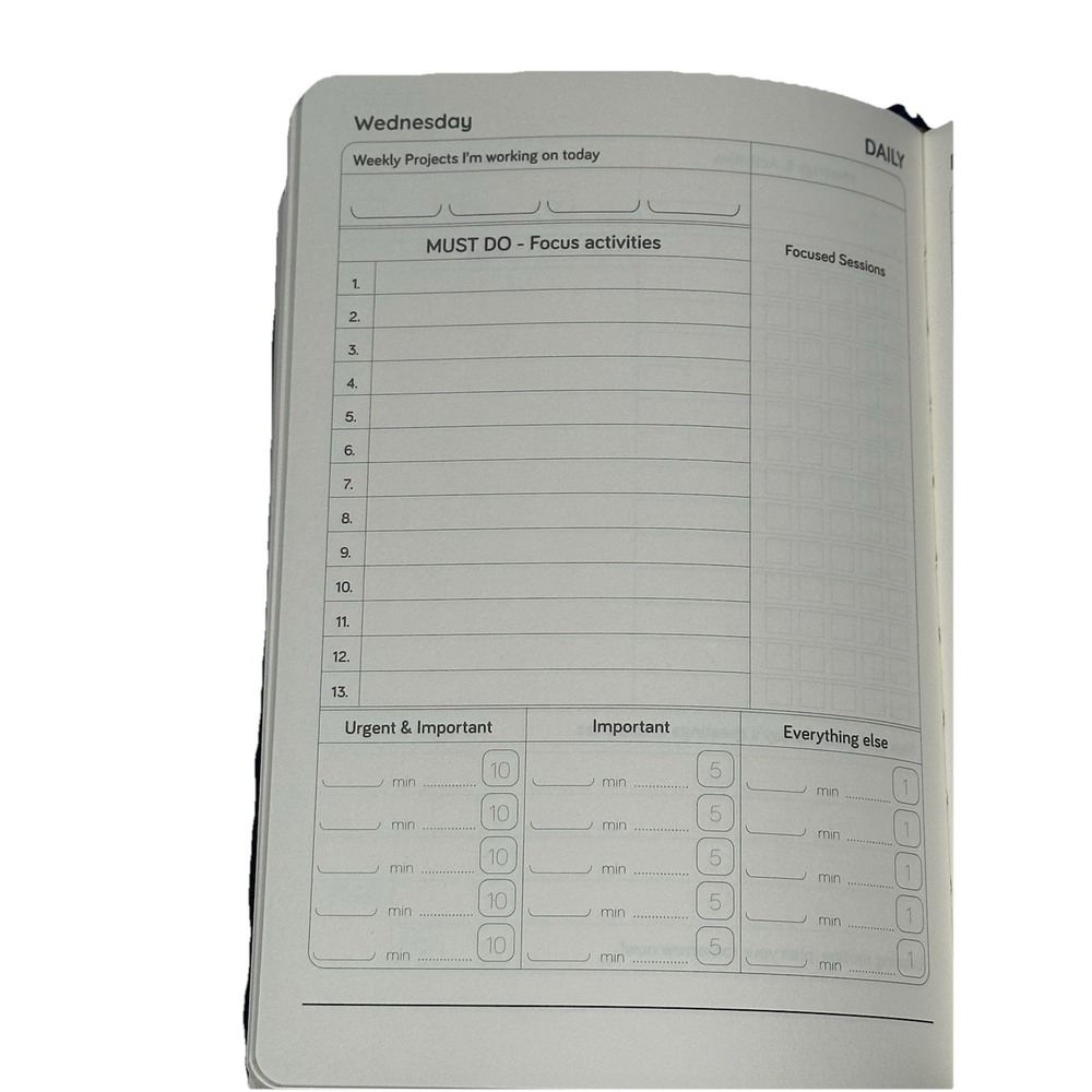 iFocus Business Planner New* For Business Projects, Scheduling, Goal Setting… - Picture 7 of 11